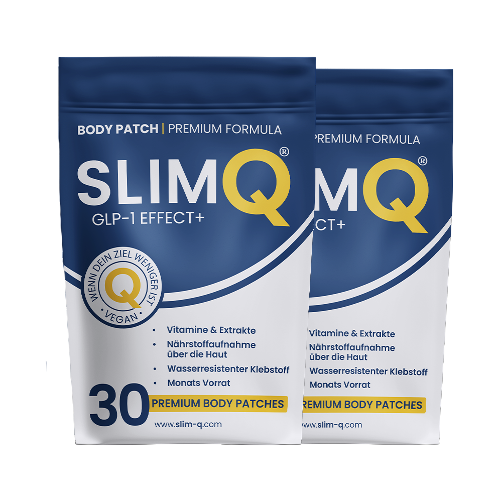 Two packs of SlimQ GLP-1 Effect+ premium body patches